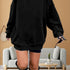 Übergroßes Los Angeles Sweatshirt Damen | Vintage Grafik Pullover